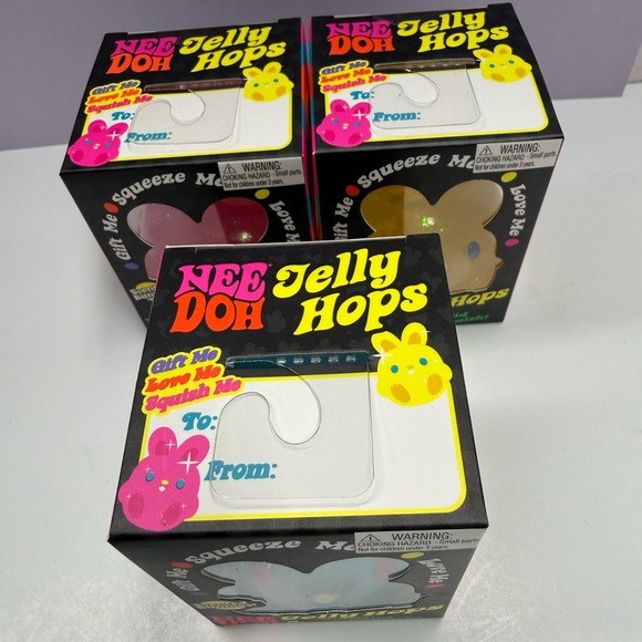 NEEDOH jelly hops scented Easter bunny toys - Picture 3 of 4